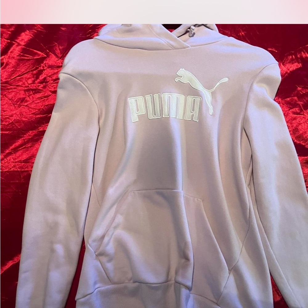 Puma Light Pink Hoodie